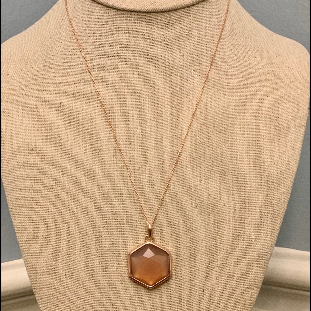 Stella & Dot Stylist Sample Sentiment Stone Locket